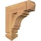Ekena Millwork Merced Arts & Crafts Smooth Bracket, Western Red Cedar, 3 1/2"W x 14"D x 14"H BKT04X14X14MRC03SWR - alternate 1